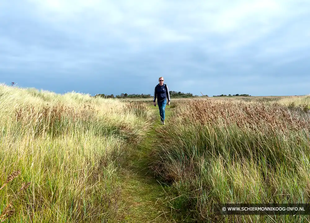 Wandelen in de Kobbeduinen.