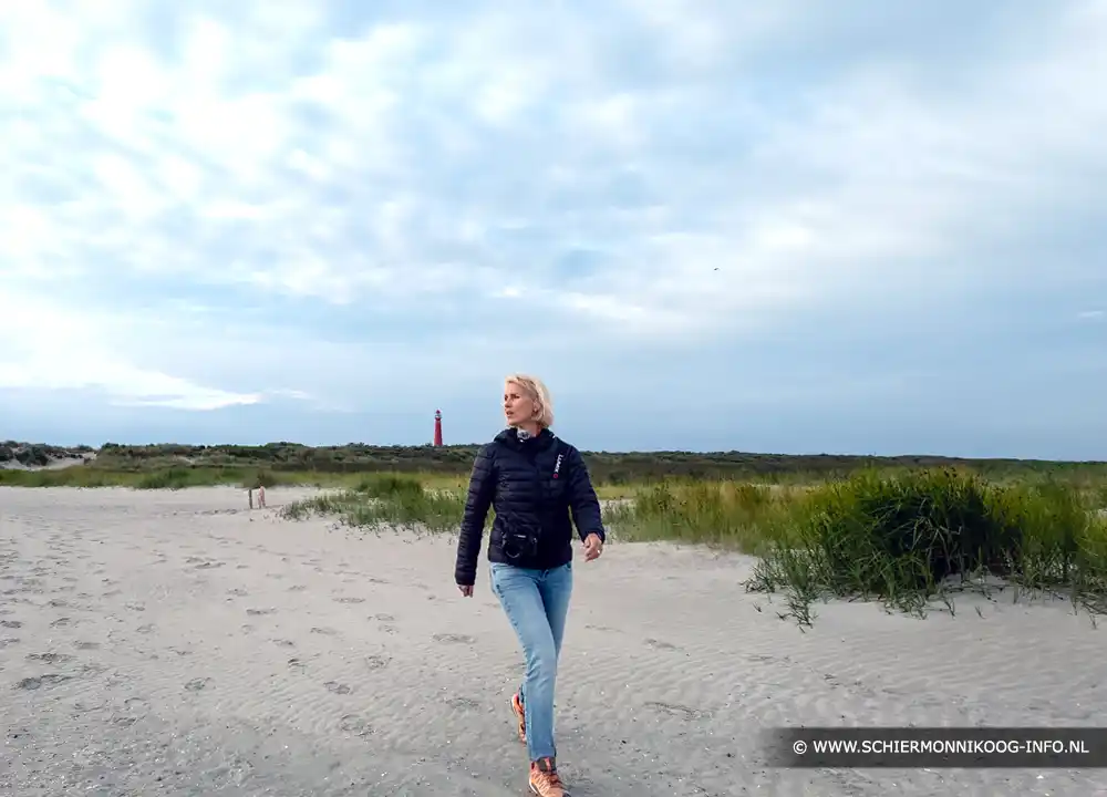 Wandelen strand op Schiermonnikoog
